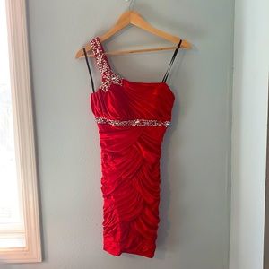 NWOT One Shoulder Formal Dress